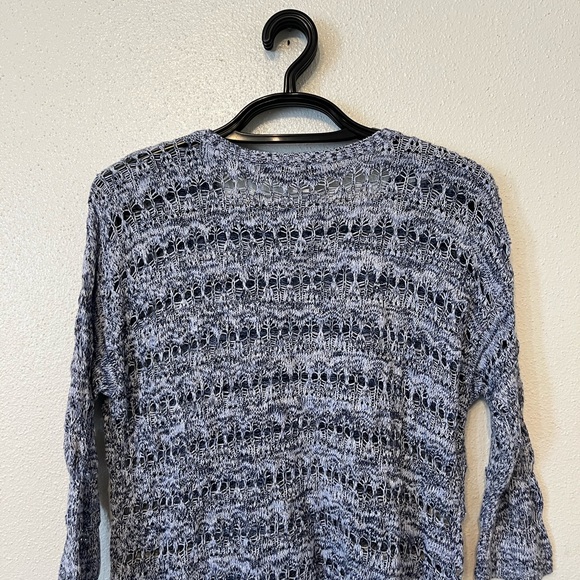 Knit By Hampshire Studio Sweater Open Knit Multicolor - Picture 12 of 14